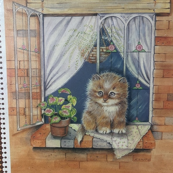 Vintage Cat prints 9x11 set of 2 - Picture 4 of 6